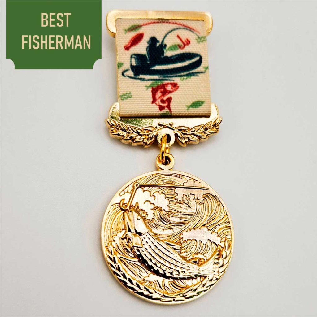 Medal best fisherman