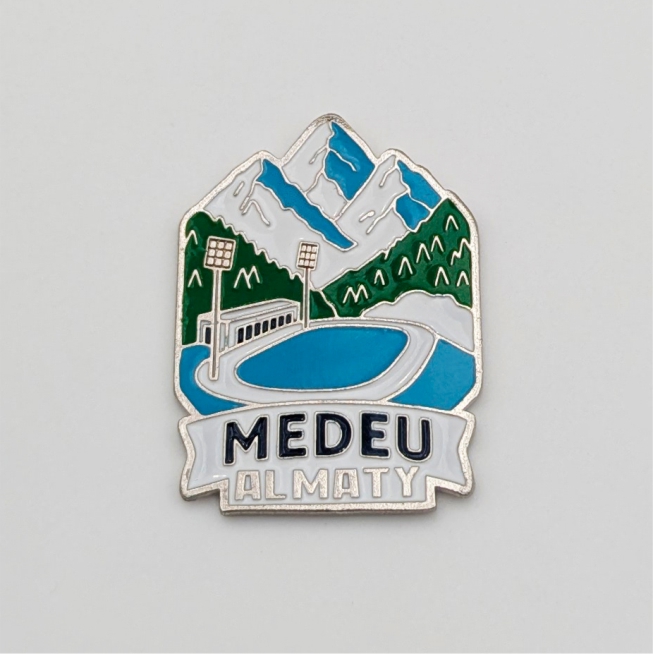сувенирный магнит Medeu Almaty