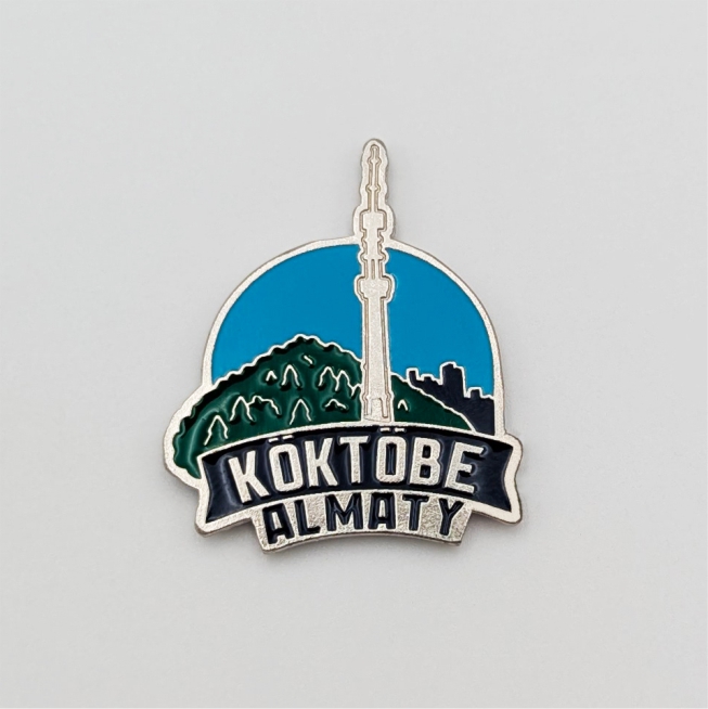 сувенирный магнит koktobe almaty