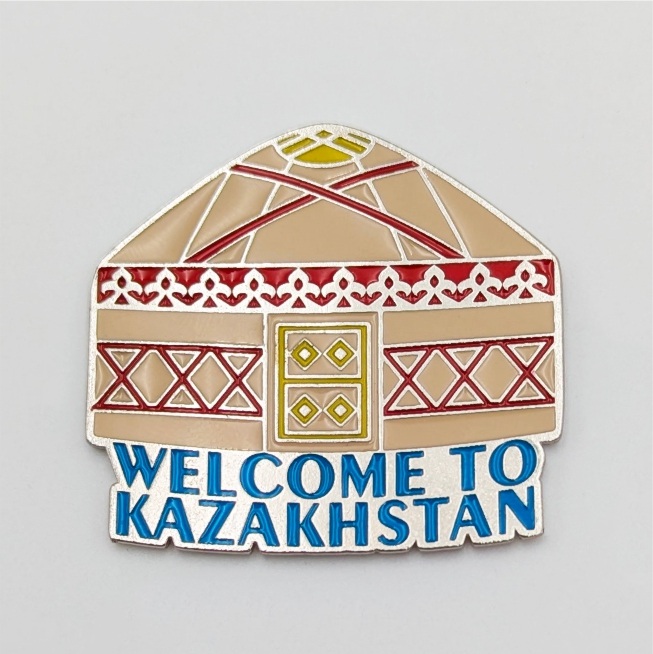 магнит юрта сувенир из Казахстана
