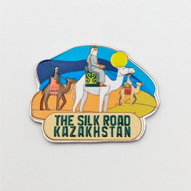 Сувенирный магнит The Silk Road Kazakhstan