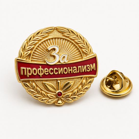 значок за профессионализм купить